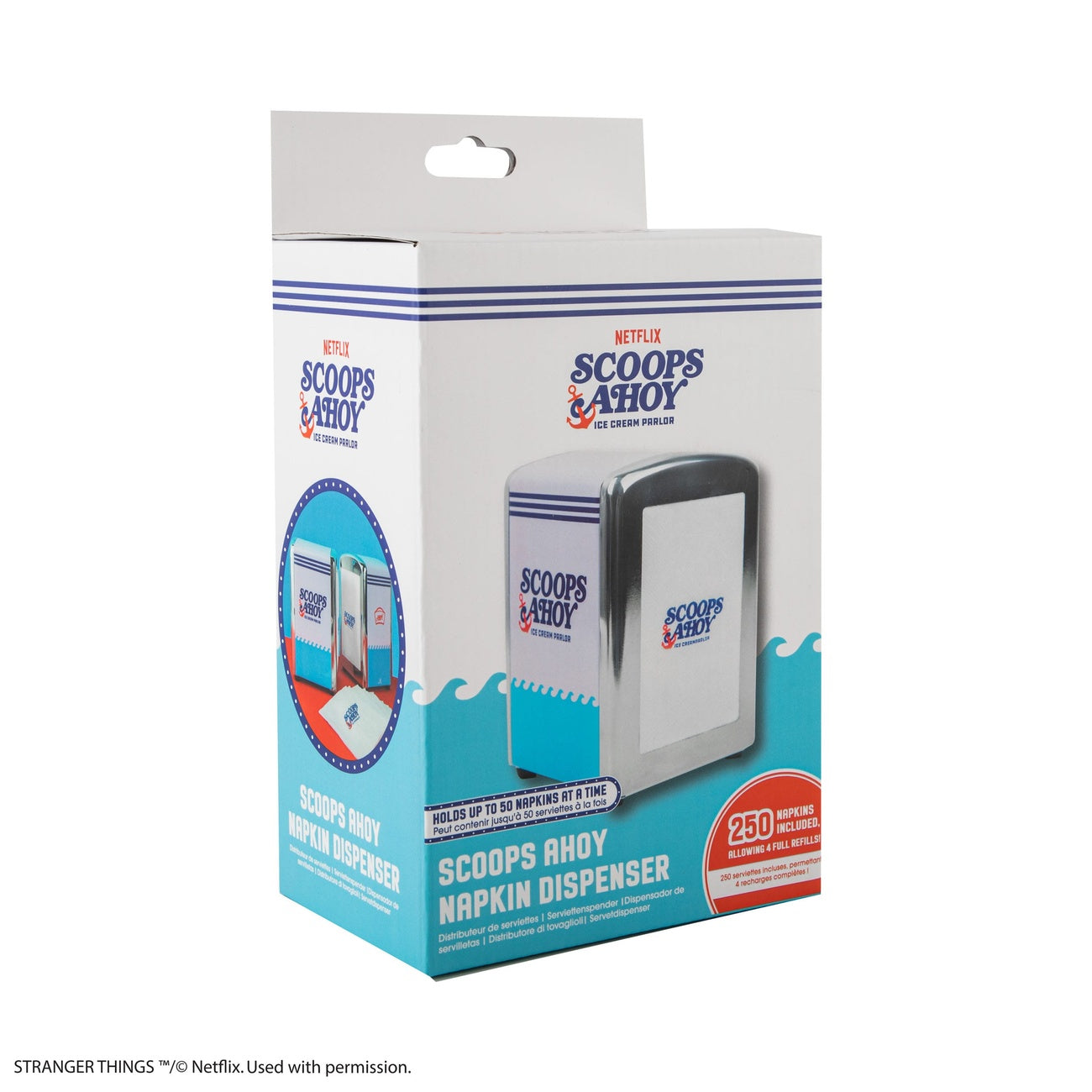 Image produit Stranger Things Set de porte-serviettes Scoops Ahoy
