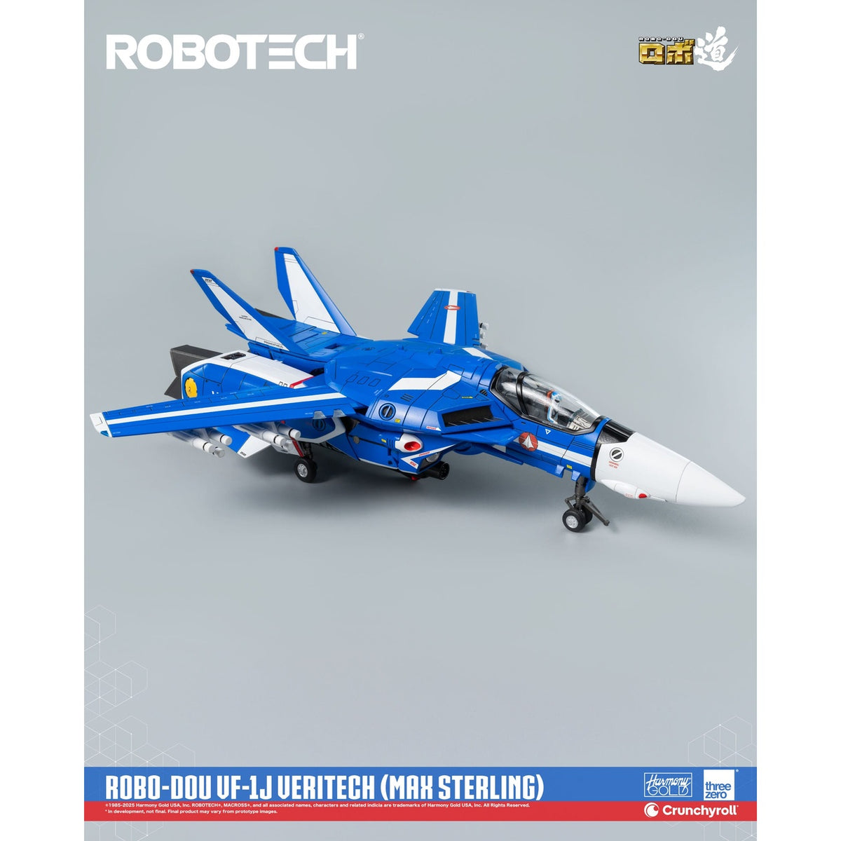 Productafbeelding Robotech Actiefiguur ROBO-DOU VF-1J Veritech (Max Sterling) 20 cm