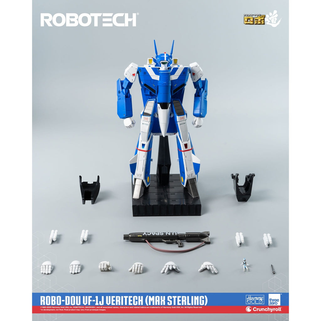 Productafbeelding Robotech Actiefiguur ROBO-DOU VF-1J Veritech (Max Sterling) 20 cm