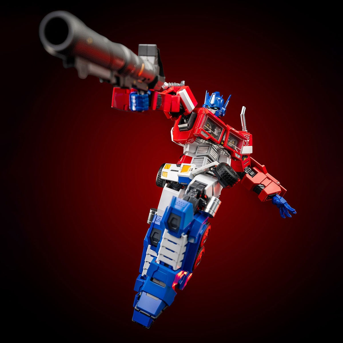 Productafbeelding Transformers Combot gegoten metalen actiefiguur Optimus Prime 19 cm