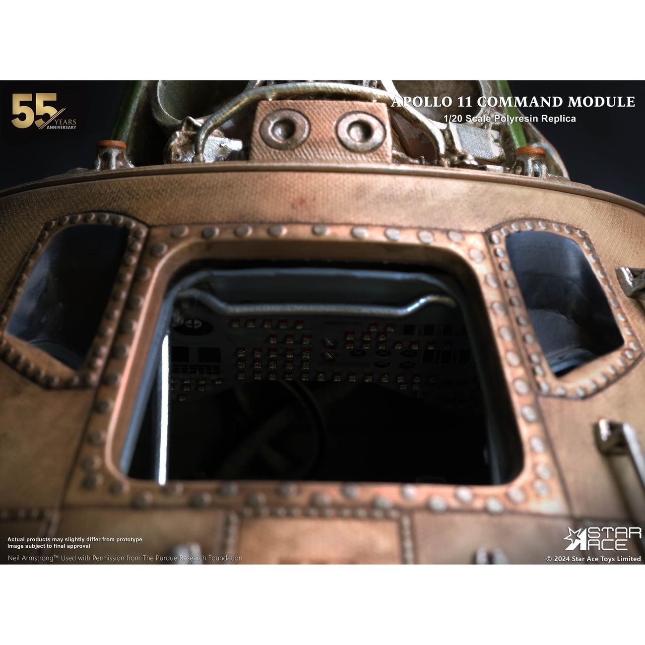 Image produit Apollo 11 Réplique 1/20 Module de commande (DX) 20 cm