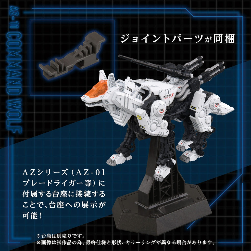 Productafbeelding Zoids Plastic Model Kit 1/72 AZ-11 Command Wolf 20 cm