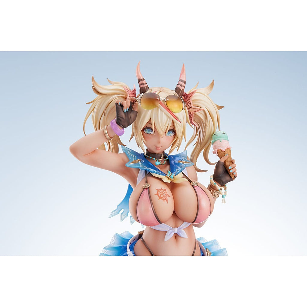 Image produit Idola Phantasy Star Saga Statue PVC 1/7 Summer Innocent Gene Chaos 27 cm