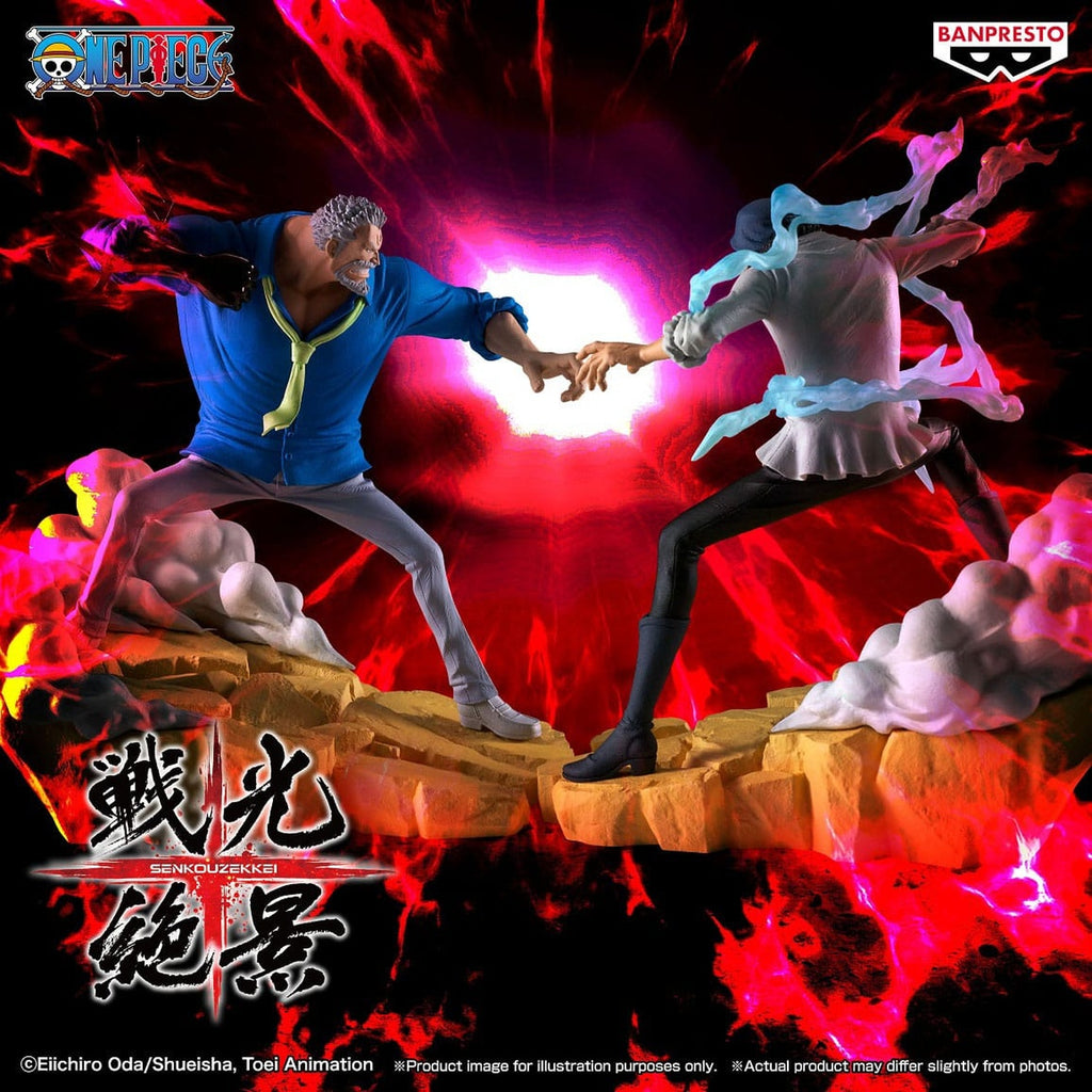 Image produit One Piece Senkozekkei Statue PVC Kuzan 17 cm