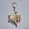 Image produit Porte-clés acrylique Final Fantasy IX 25e anniversaire Zidane & Garnet