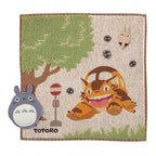 Image produit Mon Voisin Totoro mini-serviette Arrêt de bus 25 x 25 cm