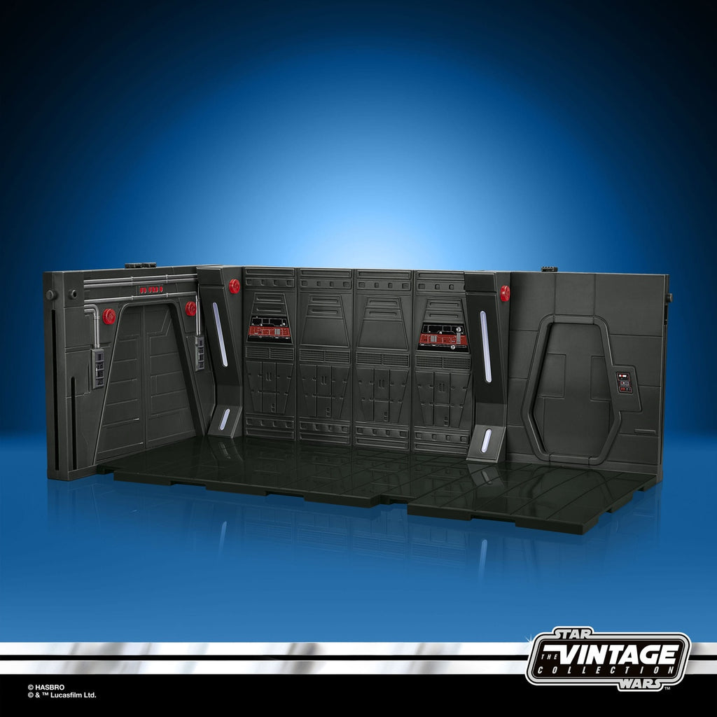 Image produit Star Wars : The Mandalorian Vintage Collection Couloir de l’Imperial Light Cruiser de Moff Gideon avec Mandalorian Privateer Act