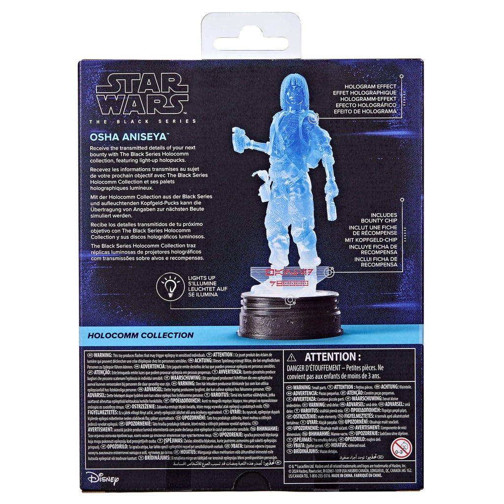 Produktbild Star Wars Black Series Holocomm Collection Actionfigur Osha Aniseya 15 cm