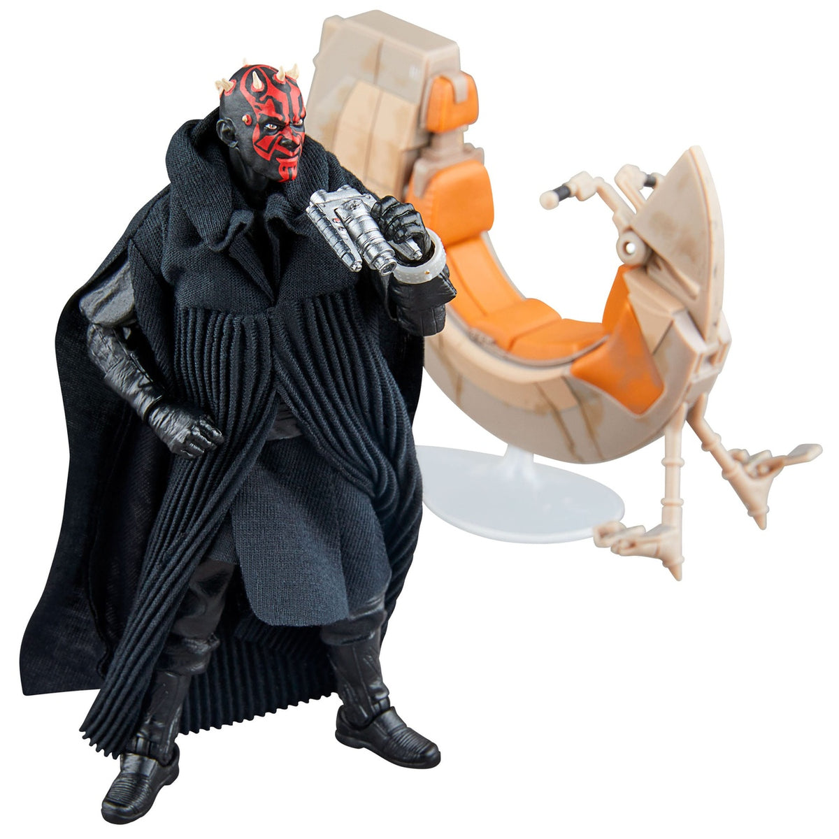 Image produit Star Wars Épisode I Black Series Véhicule avec figurine articulée Darth Maul & Sith Speeder 25e anniversaire