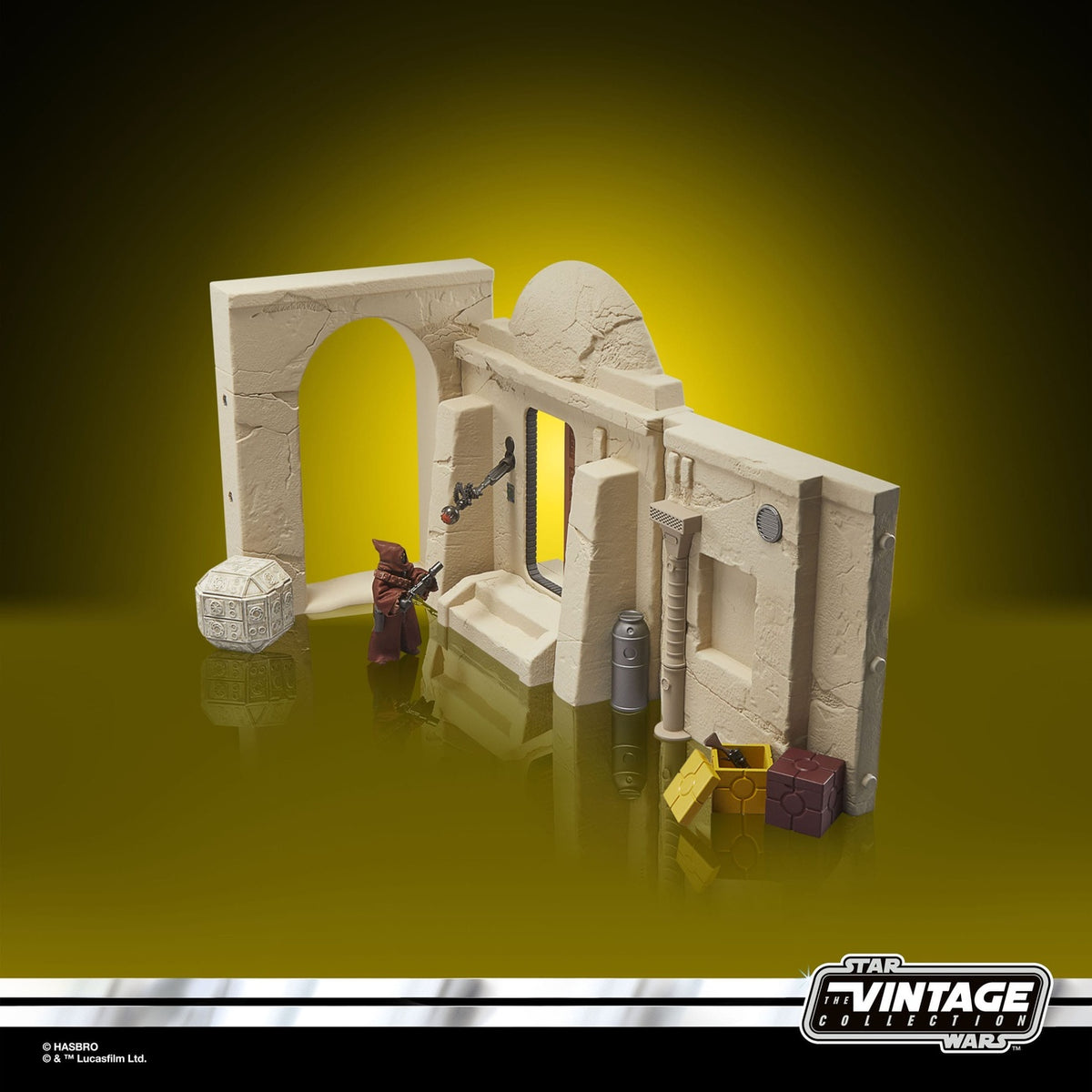 Produktbild Star Wars Episode IV Vintage Collection Playset Streets of Mos Eisley mit Jawa Action Figure