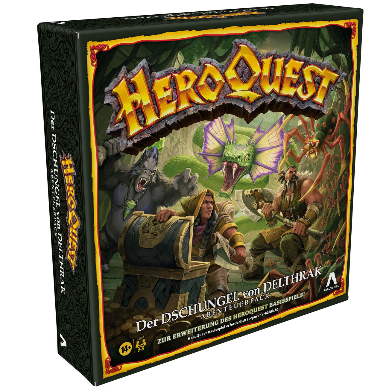Productafbeelding HeroQuest Bordspel-uitbreiding De Jungle van Delthrak Adventure Pack *Duitse versie*