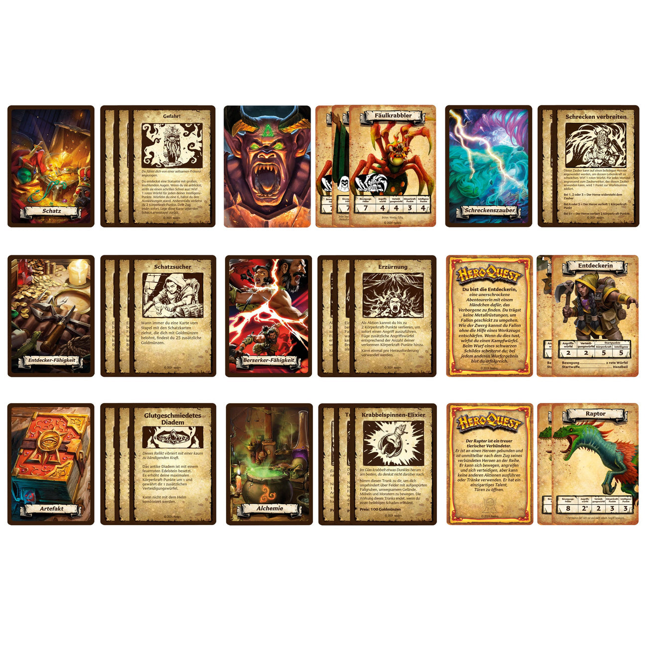 Productafbeelding HeroQuest Bordspel-uitbreiding De Jungle van Delthrak Adventure Pack *Duitse versie*