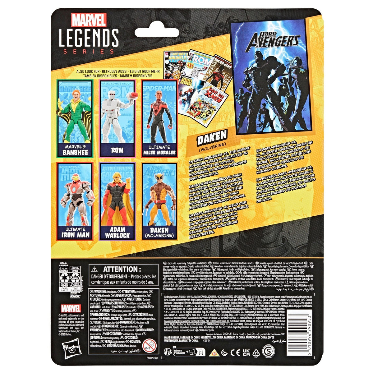 Productafbeelding Dark Avengers Marvel Legends Actiefiguur Daken (Wolverine) 15 cm