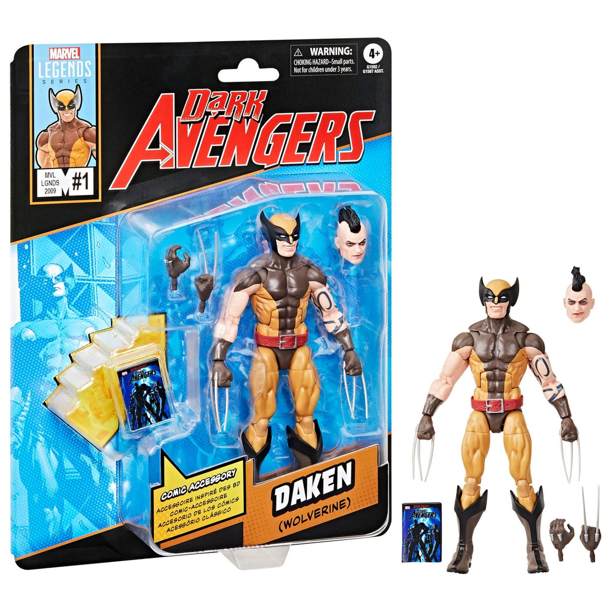 Productafbeelding Dark Avengers Marvel Legends Actiefiguur Daken (Wolverine) 15 cm