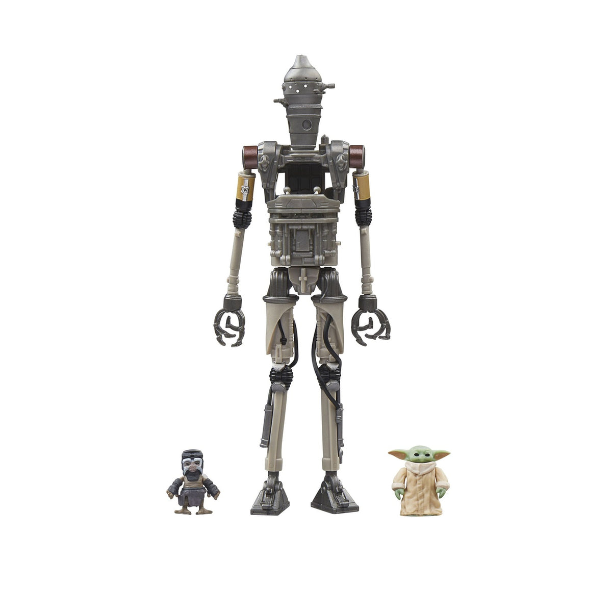 Produktbild Star Wars: The Mandalorian Vintage Collection Actionfiguren 3er-Pack IG-12, Grogu & Anzellan 10 cm