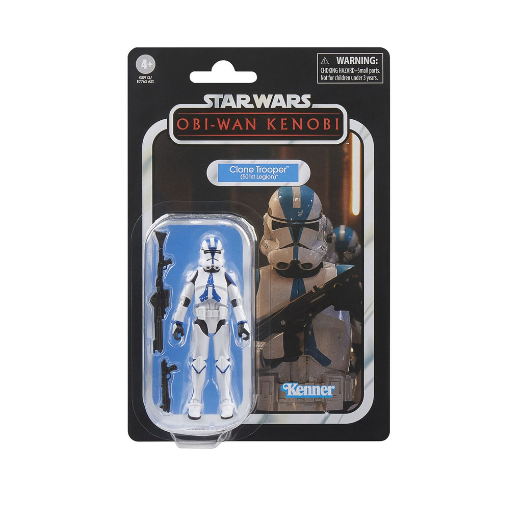 Productafbeelding Star Wars: Obi-Wan Kenobi Vintage Collection actiefiguur Clone Trooper (501st Legion) 10 cm
