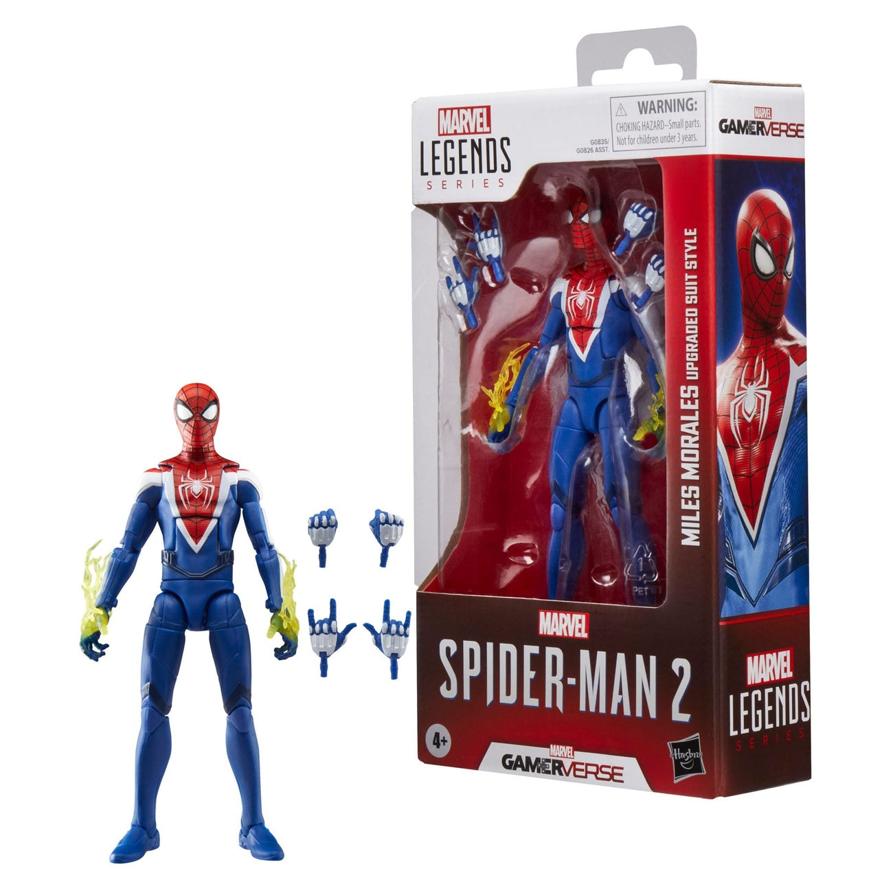 Image produit Spider-Man 2 Marvel Legends Gamerverse Figurine articulée Miles Morales (Upgraded Suit Style) 15 cm