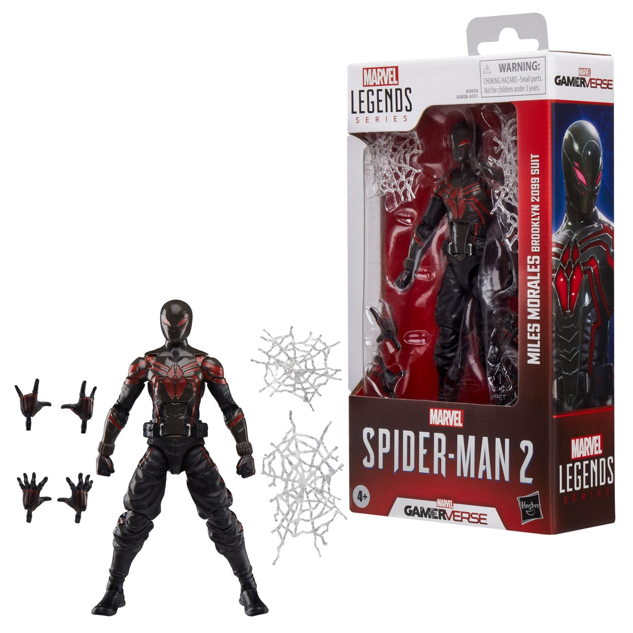 Image produit Spider-Man 2 Marvel Legends Gamerverse Figurine articulée Miles Morales (Brooklyn 2099 Suit) 15 cm