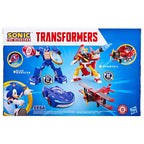 Image produit Sonic the Hedgehog x Transformers Pack de 2 figurines Wingtail & Blue Booster 13 cm