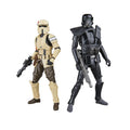 Image produit Star Wars : Rogue One Black Series Pack de 2 figurines d’action Shoretrooper & Death Trooper 15 cm