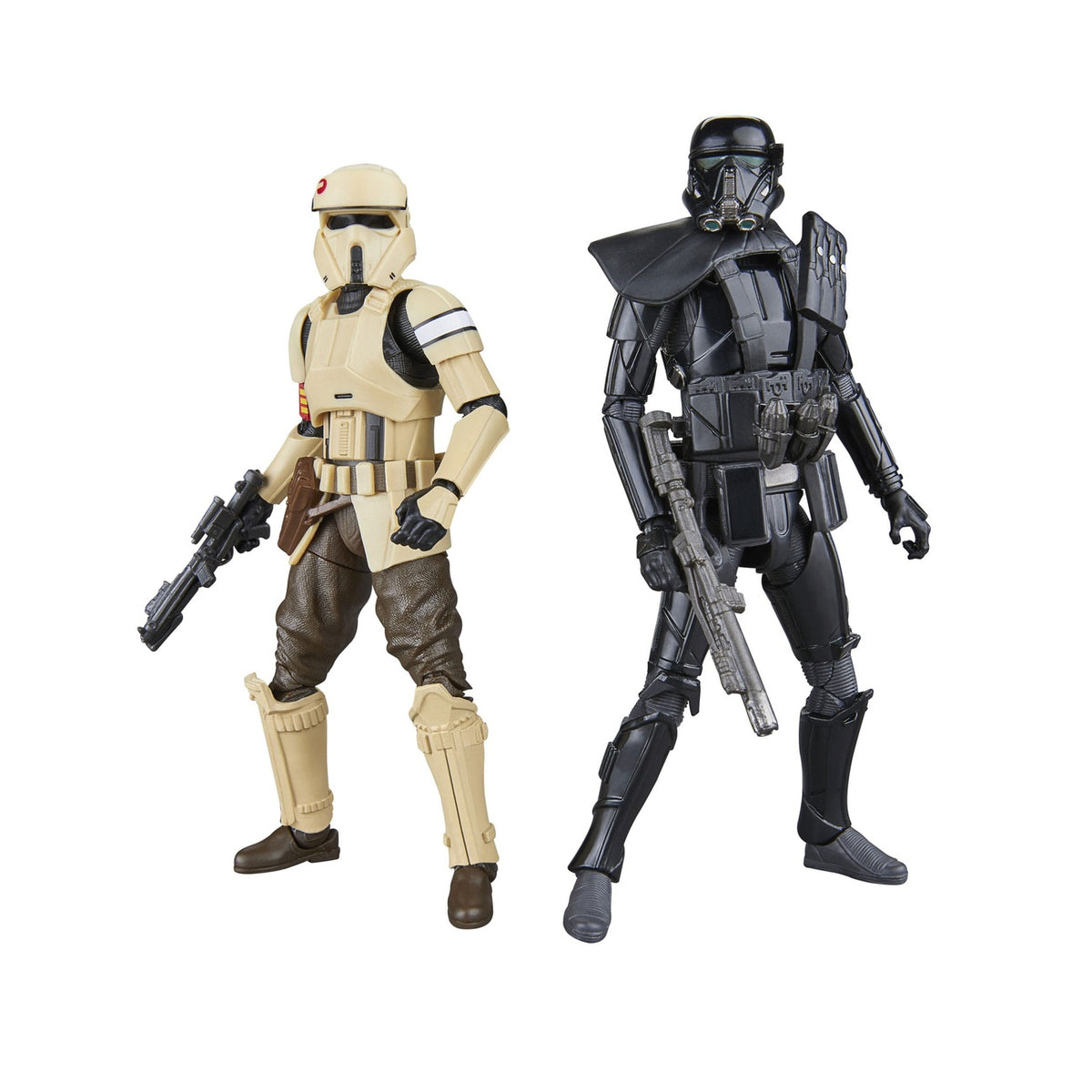 Image produit Star Wars : Rogue One Black Series Pack de 2 figurines d’action Shoretrooper & Death Trooper 15 cm