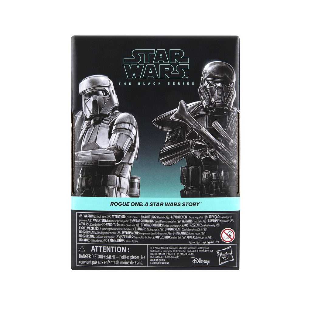 Image produit Star Wars : Rogue One Black Series Pack de 2 figurines d’action Shoretrooper & Death Trooper 15 cm