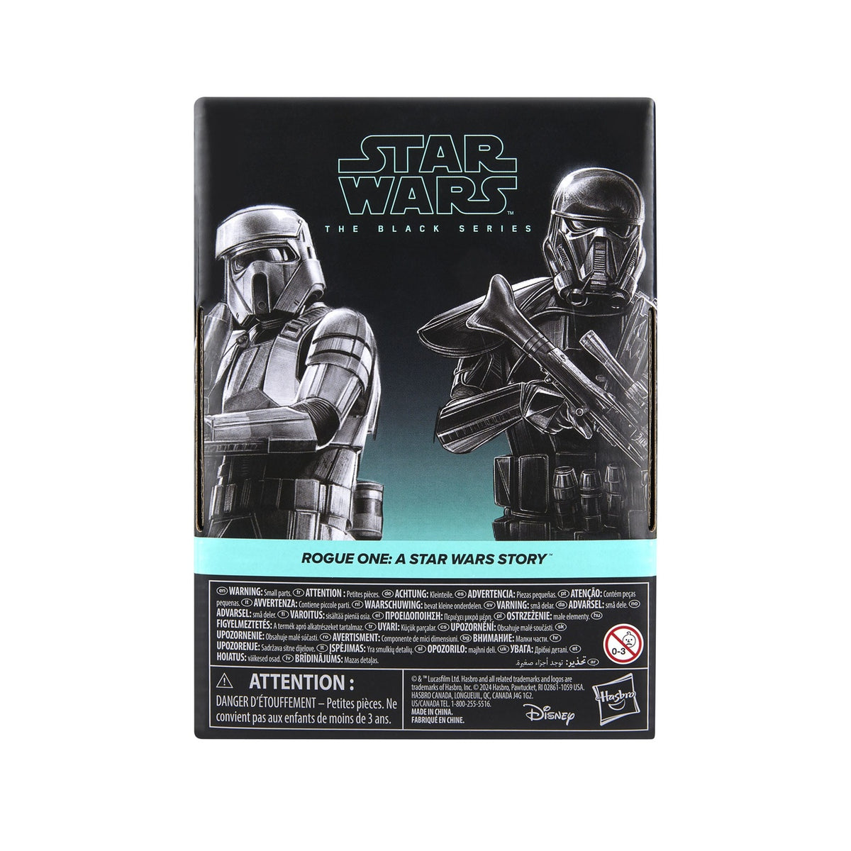 Image produit Star Wars : Rogue One Black Series Pack de 2 figurines d’action Shoretrooper & Death Trooper 15 cm