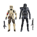 Image produit Star Wars : Rogue One Black Series Pack de 2 figurines d’action Shoretrooper & Death Trooper 15 cm