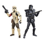 Image produit Star Wars : Rogue One Black Series Pack de 2 figurines d’action Shoretrooper & Death Trooper 15 cm