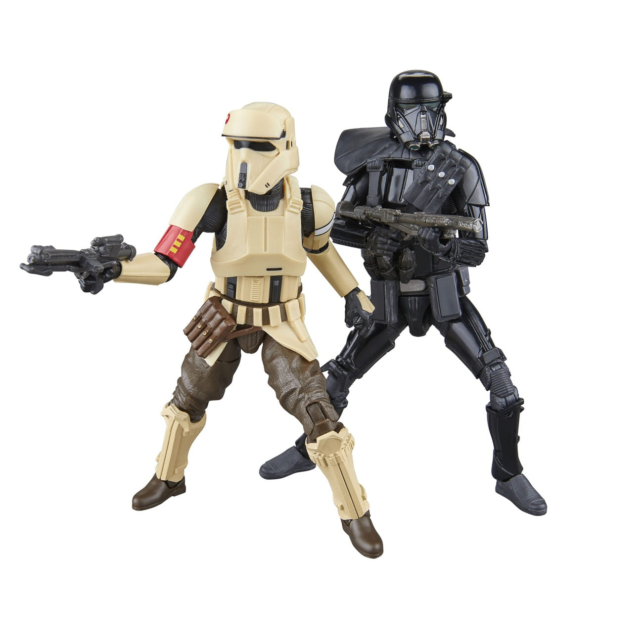 Image produit Star Wars : Rogue One Black Series Pack de 2 figurines d’action Shoretrooper & Death Trooper 15 cm