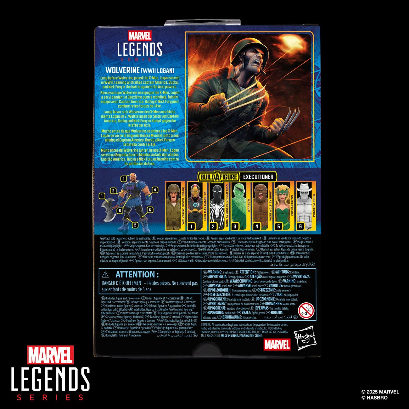 Productafbeelding Marvel Legends Actiefiguur Wolverine (WWII Logan) 15 cm