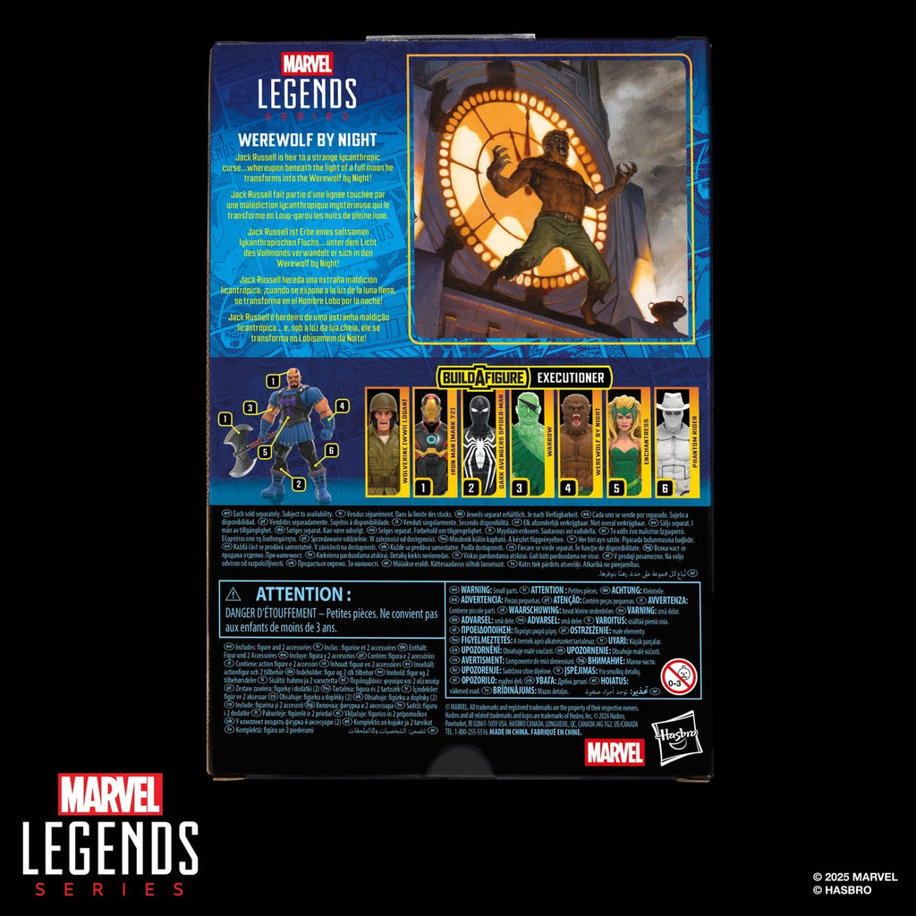 Image produit Figurine articulée Marvel Legends Werewolf by Night (BAF : Executioner) 15 cm