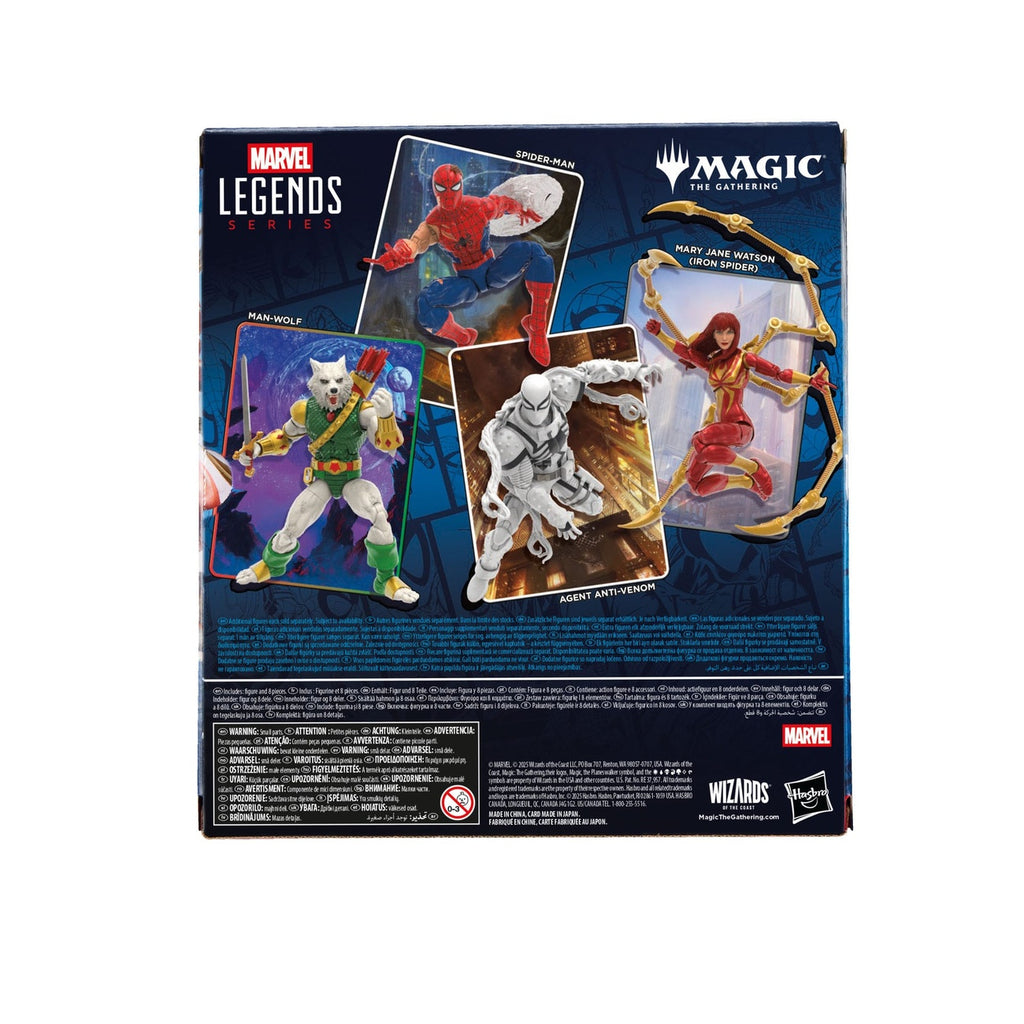 Image produit Marvel Legends Magic: The Gathering figurine Mary Jane Watson (Iron Spider) (avec carte foil exclusive) 15 cm