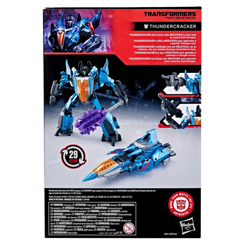 Productafbeelding Transformers: War for Cybertron Studio Series Voyager Class Actiefiguur Thundercracker 16 cm