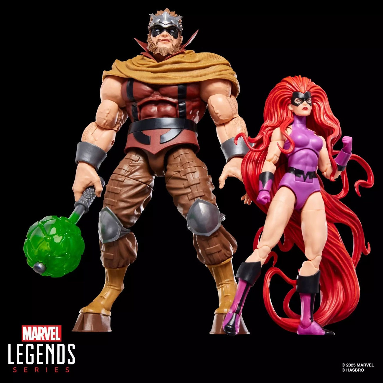 Productafbeelding Inhumans Marvel Legends actiefiguren 2-pack – Marvel's Medusa & Marvel's Gorgon 15 cm