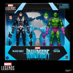 Productafbeelding Inhumans Marvel Legends actiefiguren 2-pack Black Bolt & Marvel's Triton 15 cm