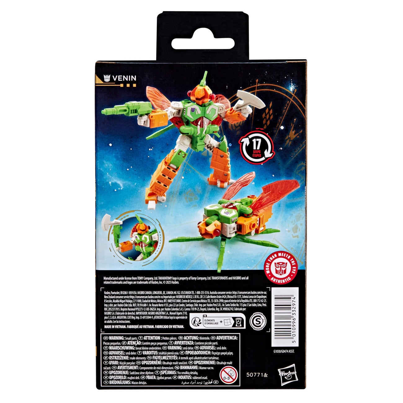 Productafbeelding Transformers Age of the Primes Deluxe Class Actiefiguur Venin 14 cm