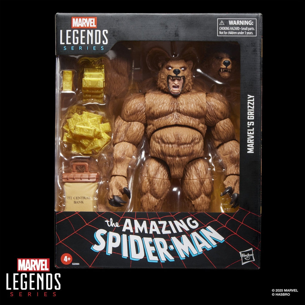 Image produit The Amazing Spider-Man figurine Marvel Legends Marvel's Grizzly 15 cm