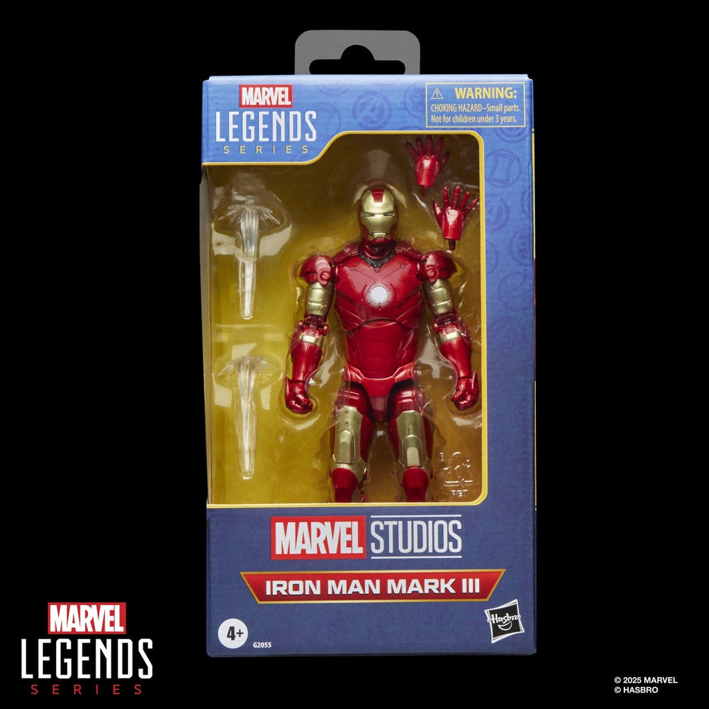 Image produit Iron Man Marvel Legends Series figurine articulée Iron Man Mark III 15 cm
