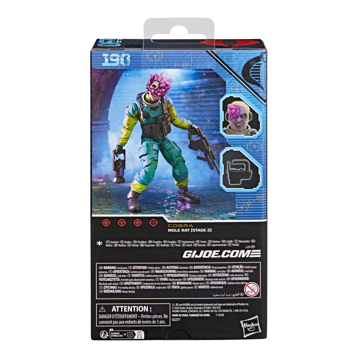 Productafbeelding G.I. Joe Classified Series Actiefiguur Mole Rat (Stage 2) 15 cm