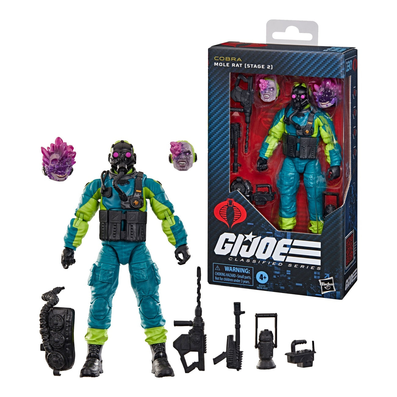 Productafbeelding G.I. Joe Classified Series Actiefiguur Mole Rat (Stage 2) 15 cm