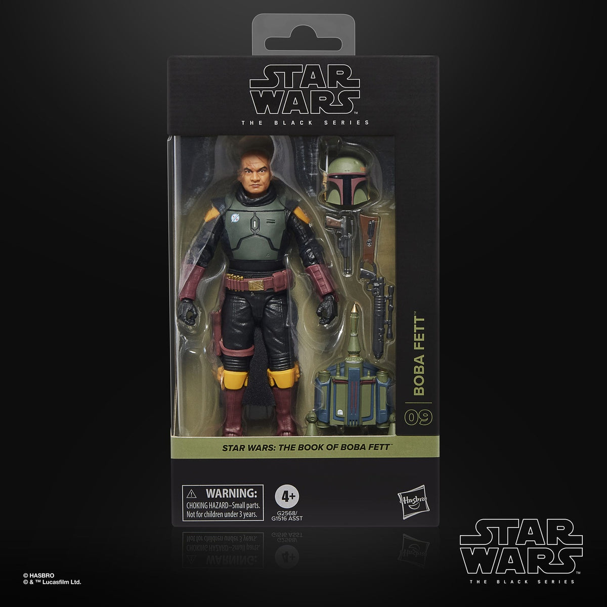 Image produit Star Wars : The Book of Boba Fett figurine Black Series Boba Fett 15 cm