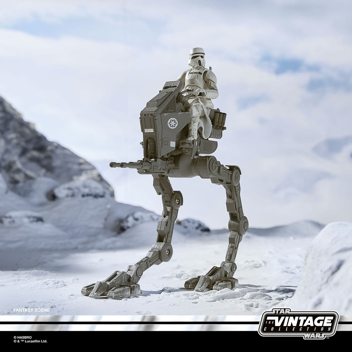 Image produit Star Wars : The Mandalorian & Grogu véhicule Vintage Collection Imperial Remnant AT-RT 10 cm
