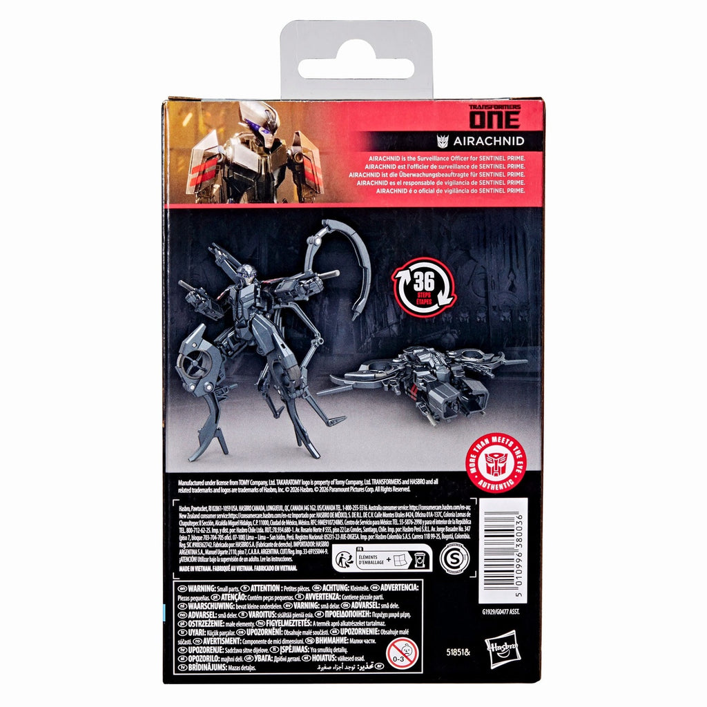 Image produit Transformers One Studio Series figurine articulée Deluxe Class Airachnid 11 cm