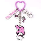 Image produit Porte-clés Hello Kitty avec pendentif My Melody 15 cm