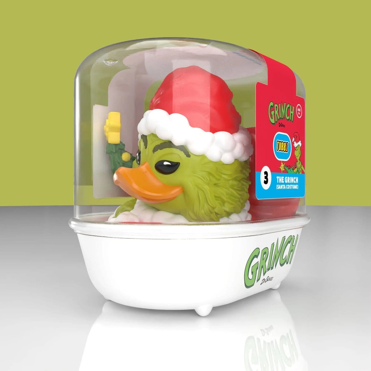 Image produit Le Grinch figurine Tubbz PVC tenue de Père Noël 1st Edition 10 cm