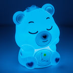 Produktbild Die Glücksbärchis Squishy Glo Silikon-Leuchte Schlummerbärchi 15 cm