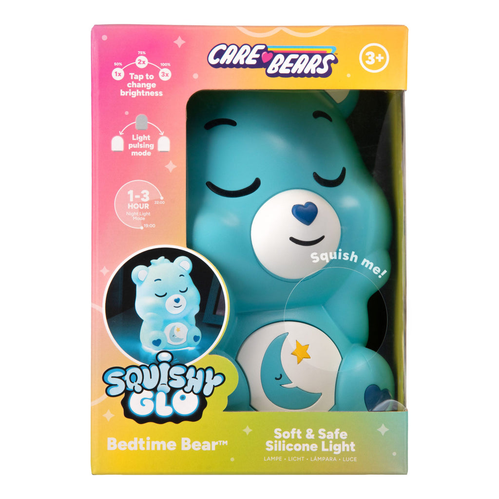 Produktbild Die Glücksbärchis Squishy Glo Silikon-Leuchte Schlummerbärchi 15 cm