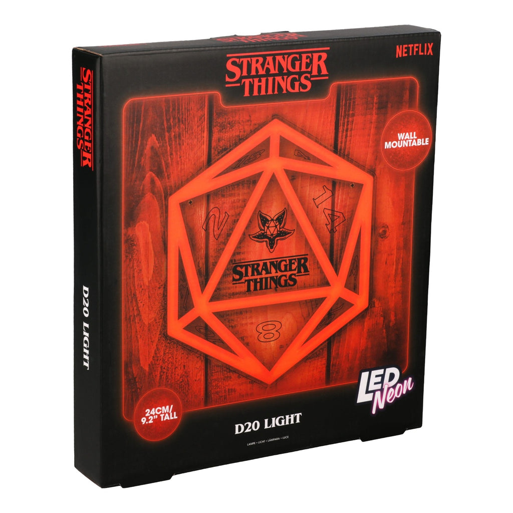 Productafbeelding Stranger Things 5 LED Neon Wandlamp