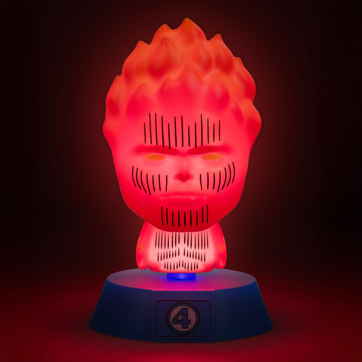 Image produit Fantastic Four Icons lampe Human Torch 11 cm